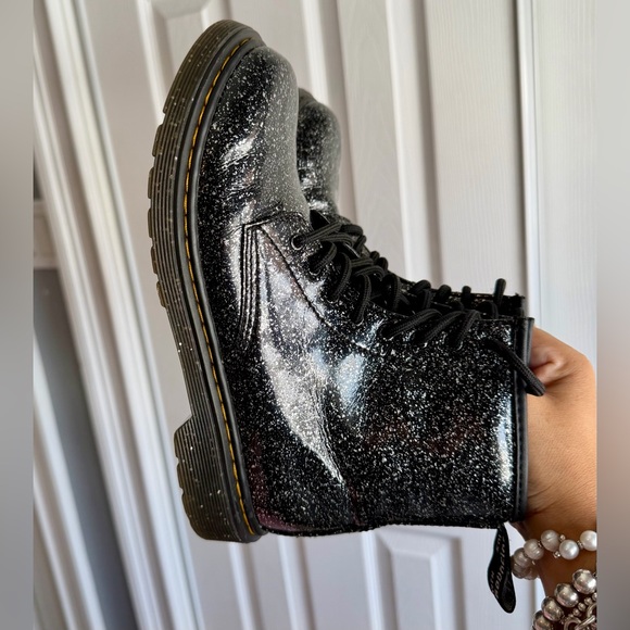 Dr. Martens Black Glitter Combat Boots
Women’s Size: 5 - Picture 6 of 8